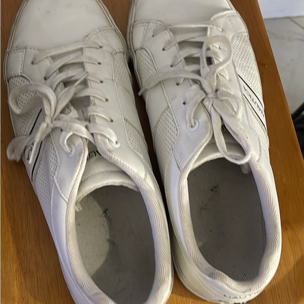 Nautica White Men's Sneakers
